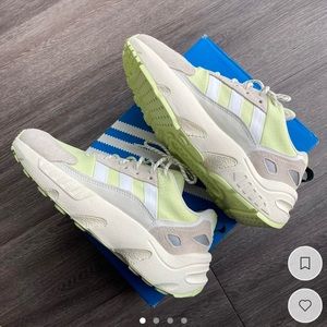 Adidas ZX 22 boost, sneaker, chunky, mens, green